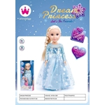 عروسک دختر برفی گوشتی چشم تیله ای عمده و تک 12-02 وارداتی