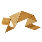 بازی فکری تنگرام(Tangram) چوبین