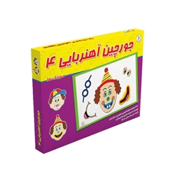 بازی فکری جورچین آهنربایی 4 (صورتک ها)