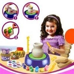 چرخ سفالگری آموزشی کودک مدل 3033 AMT  عمده و تک