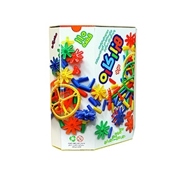 بازی ساختنی هزارکاره 110 قطعه صادراتی  (فروش عمده و تک)